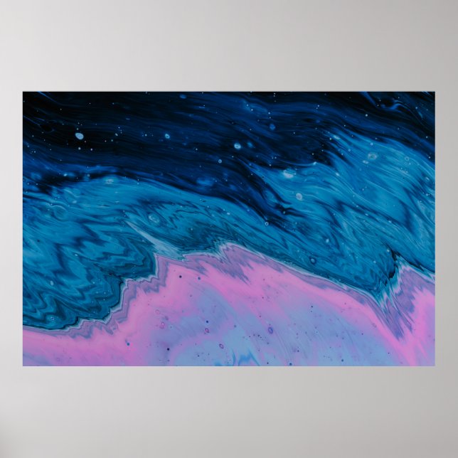 Wasserdarstellung Poster (Vorne)