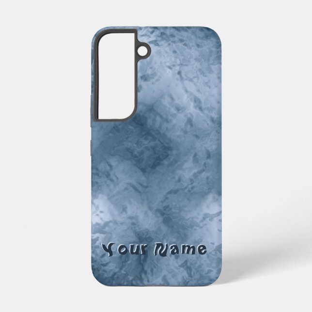 Wasserdesign -  samsung galaxy hülle (Rückseite)