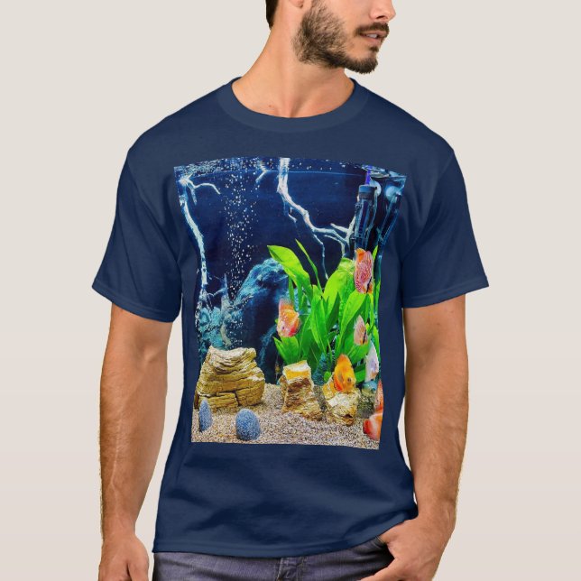 Wasserdesign T-Shirt (Vorderseite)
