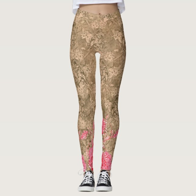 Wasserdicht, Leopard & Aurora Leggings | Luxe Fit (Vorderseite)