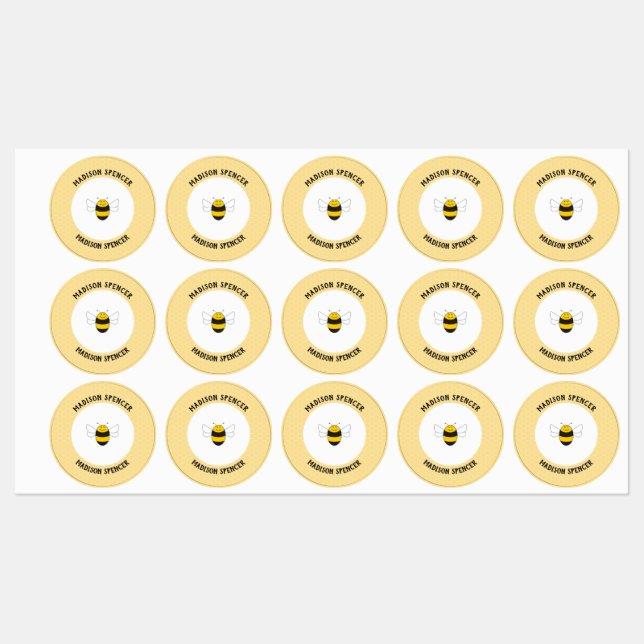 Wasserdichte Bezeichnungen für die Kindertagesstät Etiketten (Blatt)