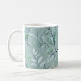 Wasserdichte Blume: Chic Floral Tasse Ästhetisch