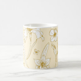 Wasserdichte Blume: Die Kunst blühender Tasse
