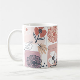 Wasserdichte Blume: Schöne blühende Tasse