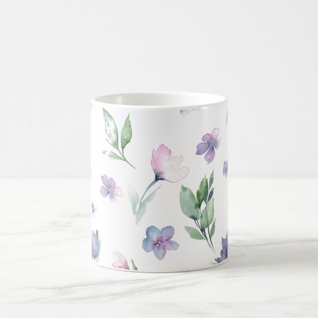 Wasserdichte Blume: Unbeständige Blossom-Tasse Kaffeetasse (Mittel)