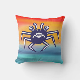 Wasserdrache und Monster-Krebs-POUF Kissen