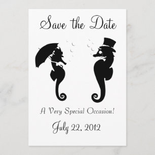 Wassereinladung Save The Date