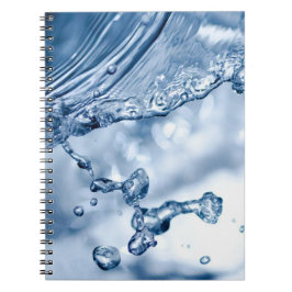 Wassereinschlag Notizblock