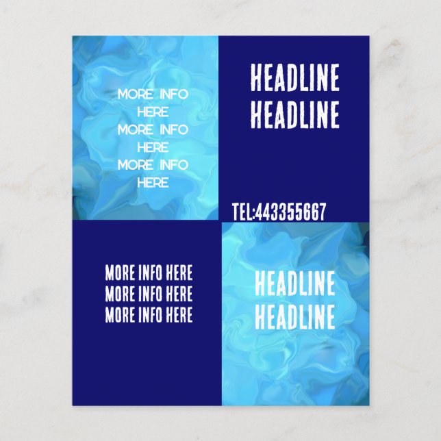 Wasserentnahme Flyer (Vorne)