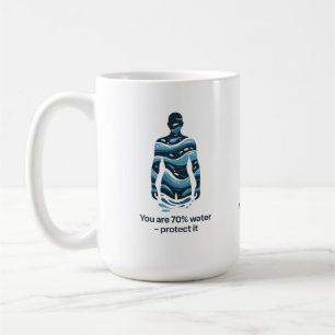 Wassererhaltung Ökologisches Bewusstseinsdesign Kaffeetasse