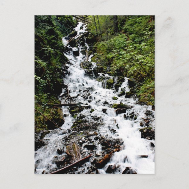 Wasserfall2 Postkarte (Vorderseite)