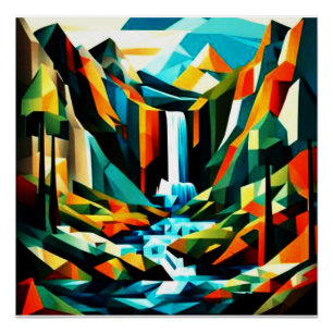 Wasserfall 7 poster
