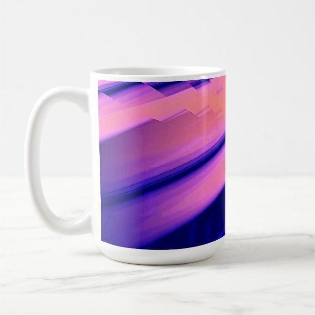 WASSERFALL ABSTRAKT KAFFEETASSE (Links)