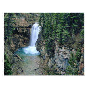 Wasserfall an Falls Creek in Lewis and Clark Fotodruck