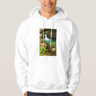 Wasserfall an Hare Creek, Kalifornien Hoodie