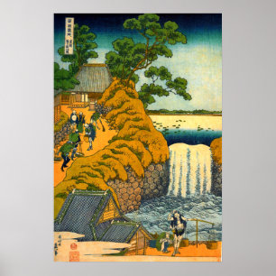 Wasserfall Aoigaoka in der östlichen Hauptstadt Poster
