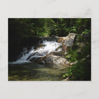 Wasserfall auf den Pemigewasset Postkarte