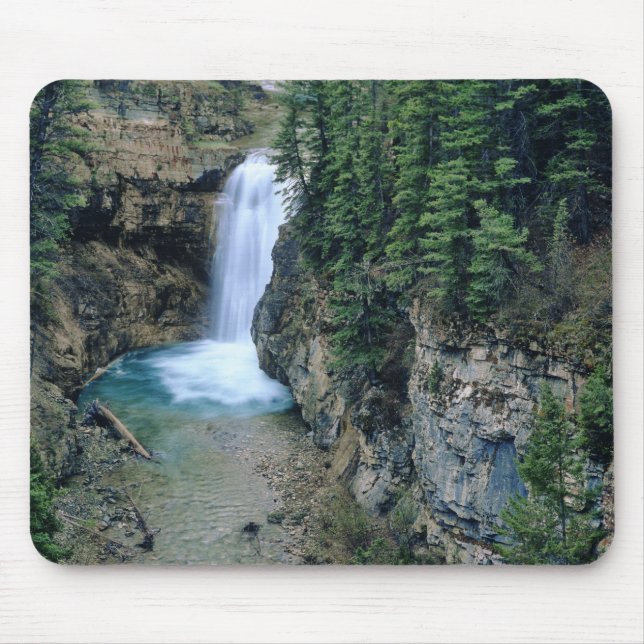 Wasserfall auf Falls Creek in Lewis und Clark Mousepad (Vorne)