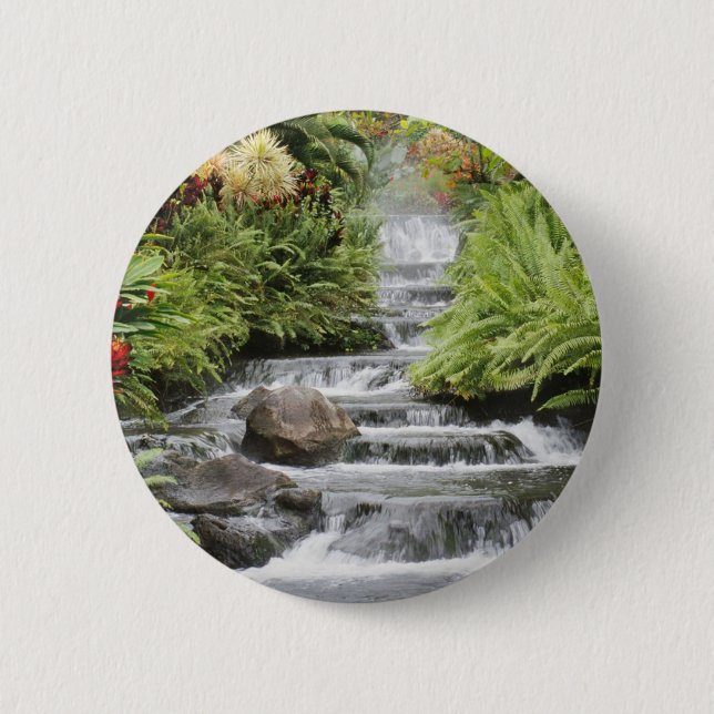 Wasserfall Button (Vorderseite)