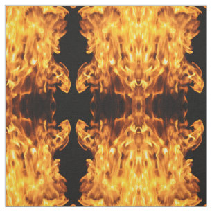 Wasserfall der Flamme Stoff