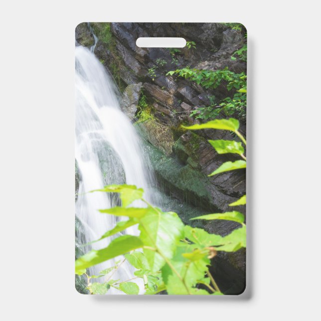 Wasserfall des Hell's Gate Canyon Ausweis (Front)