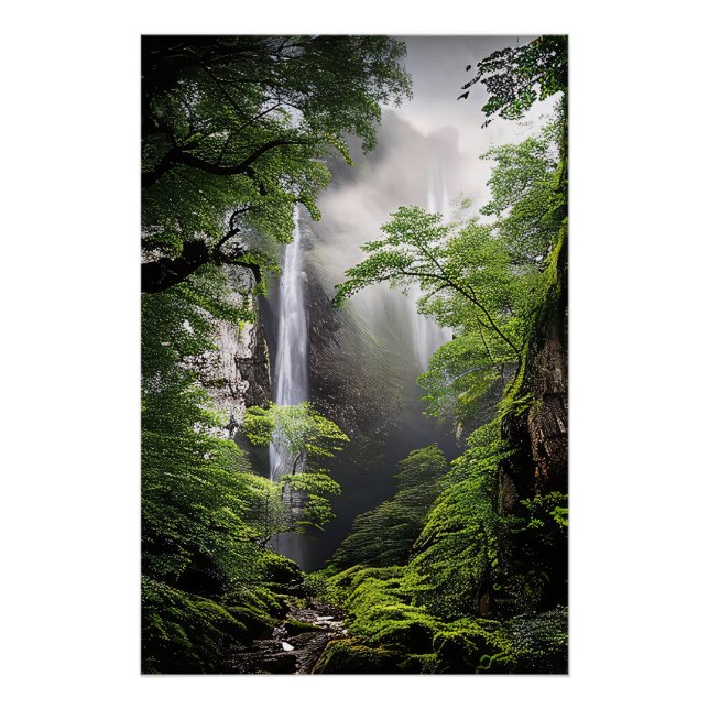 Wasserfall des Wilden Souls Poster (Vorderseite)