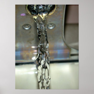 Wasserfall-Erfassung Poster