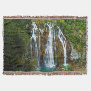Wasserfall erhöhter Blick, Kroatien Decke