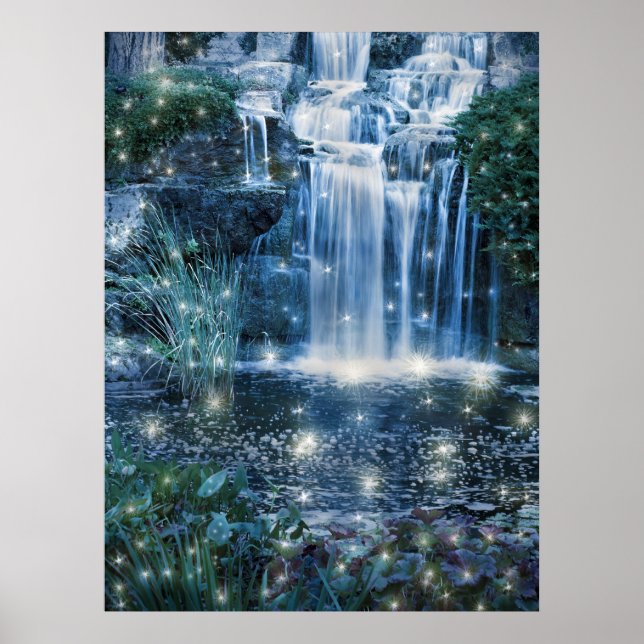 Wasserfall Fairy Poster (Vorne)