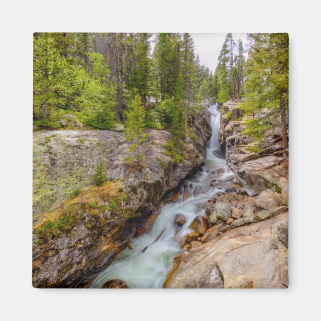 Wasserfall & Flusskaskade Magnet (Vorne)