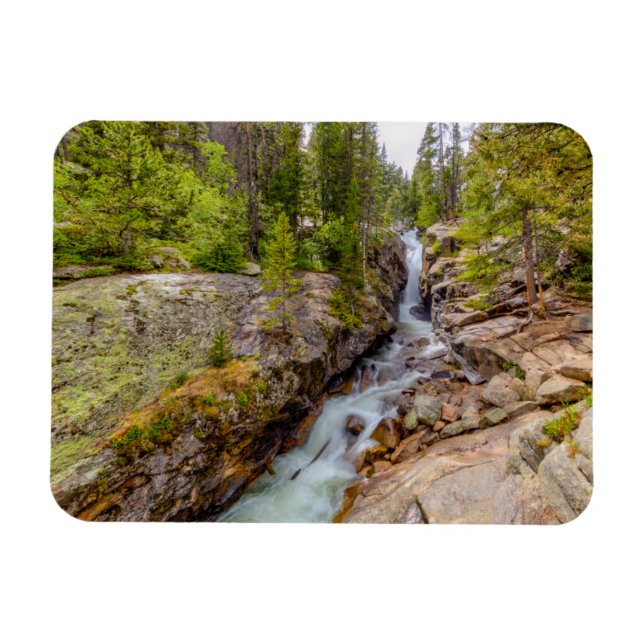 Wasserfall & Flusskaskade Magnet (Horizontal)