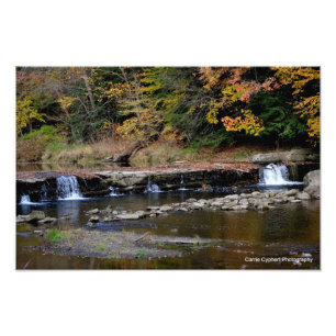 Wasserfall Fotodruck