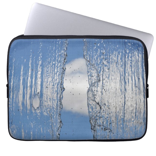 Wasserfall Frische Wasser Foto Designer Laptop-Sie Laptopschutzhülle (Vorderseite)