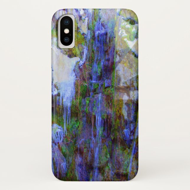 Wasserfall gefroren... Case-Mate iPhone hülle (Rückseite)