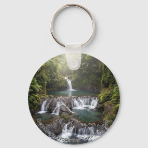 Wasserfall Gembleng Sidemen Bali Natur Schlüsselan Schlüsselanhänger
