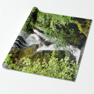 WASSERFALL GESCHENKPAPIER