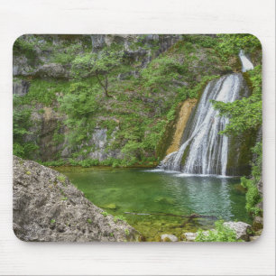 Wasserfall "Grüne Natur" Mousepad