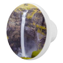 Wasserfall Haifoss, Island Keramikknauf