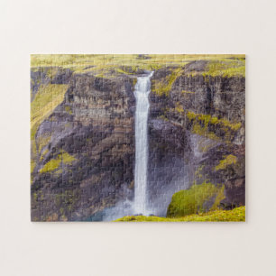 Wasserfall Haifoss, Island Puzzle