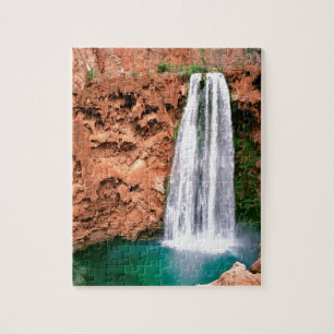 Wasserfall Havasupai Mooni Grand Canyon Arizona Puzzle