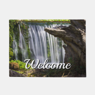 Wasserfall - Herzstück Fußmatte