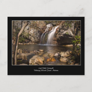 Wasserfall Hochfälle Nationalwald Talladega Postkarte