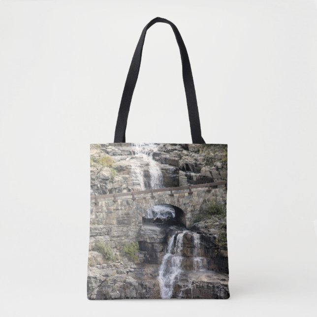 Wasserfall im Glacier Nationalpark (Vorderseite)