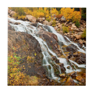 Wasserfall im Grand Teton National Park Fliese