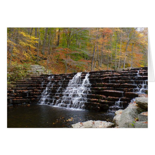 Wasserfall im Laurel Hill Staat Park I (Vorderseite (Horizontal))