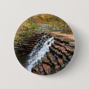 Wasserfall im Laurel Hill State Park II Button