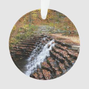 Wasserfall im Laurel Hill State Park II Ornament