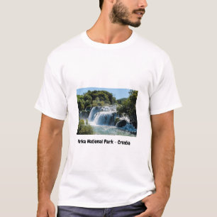 Wasserfall im Nationalpark Krka - Dalmatien, Kroat T-Shirt