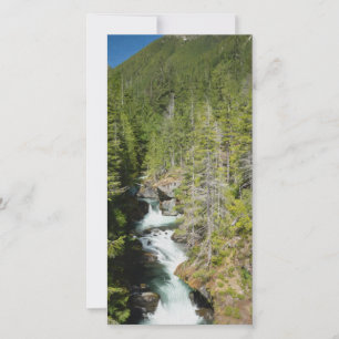 Wasserfall im olympischen Nationalwald