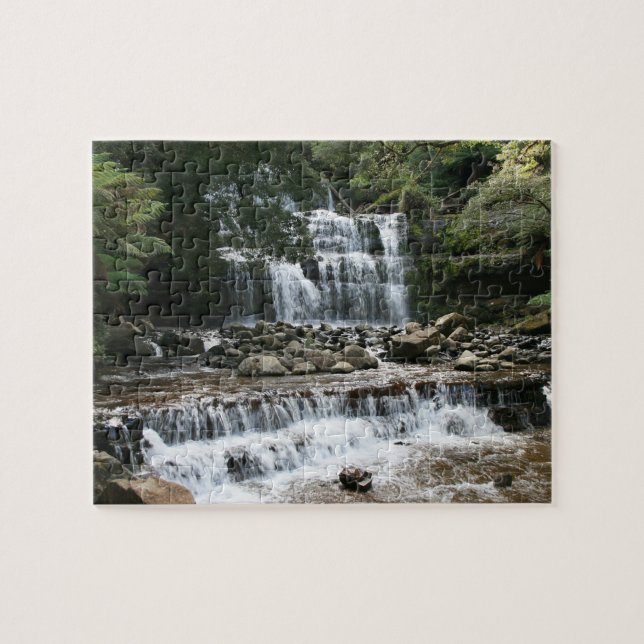 Wasserfall im Regenwald - Puzzle (Horizontal)